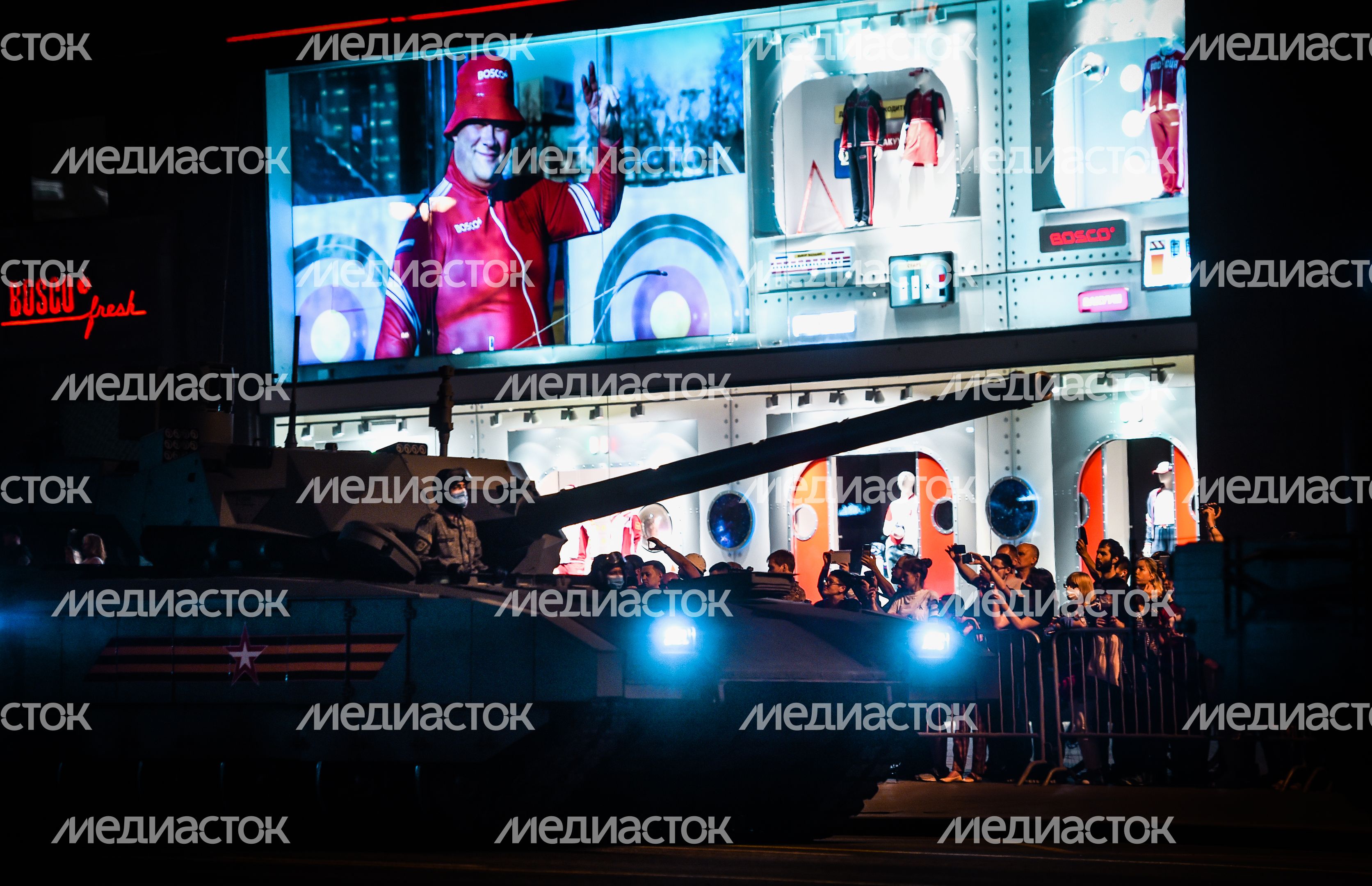 Вторая репетиция парада Победы в Москве