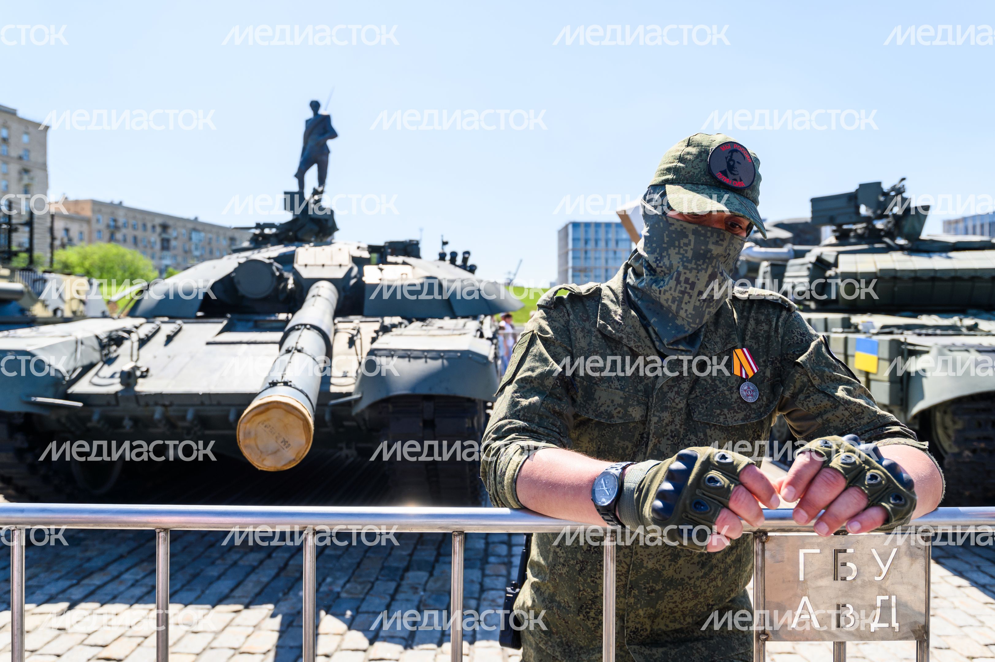 Выставка вооружения в Парке Победы, посвященная СВО