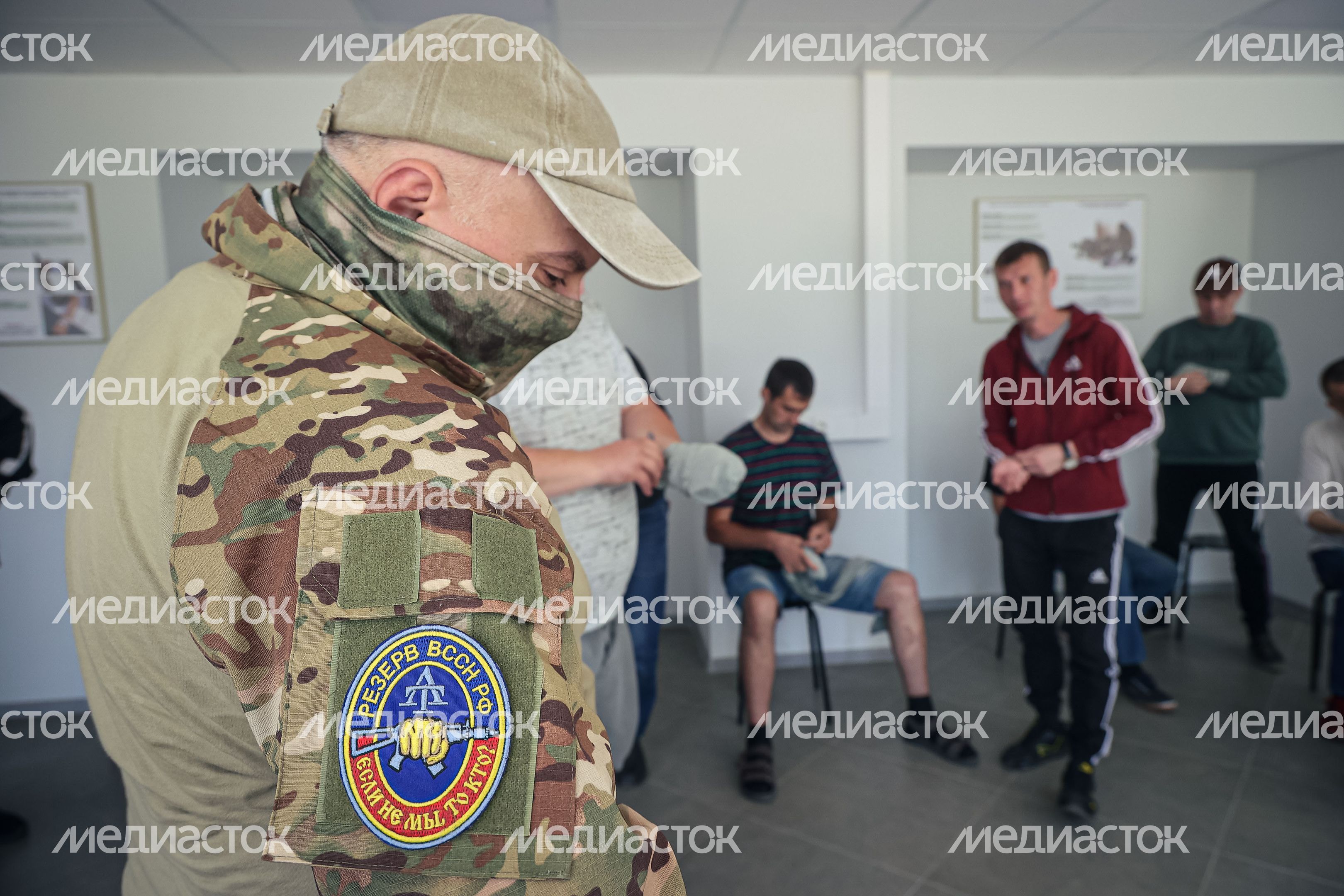 Работа Московского областного пункта отбора на военную службу по контракту в Балашихе