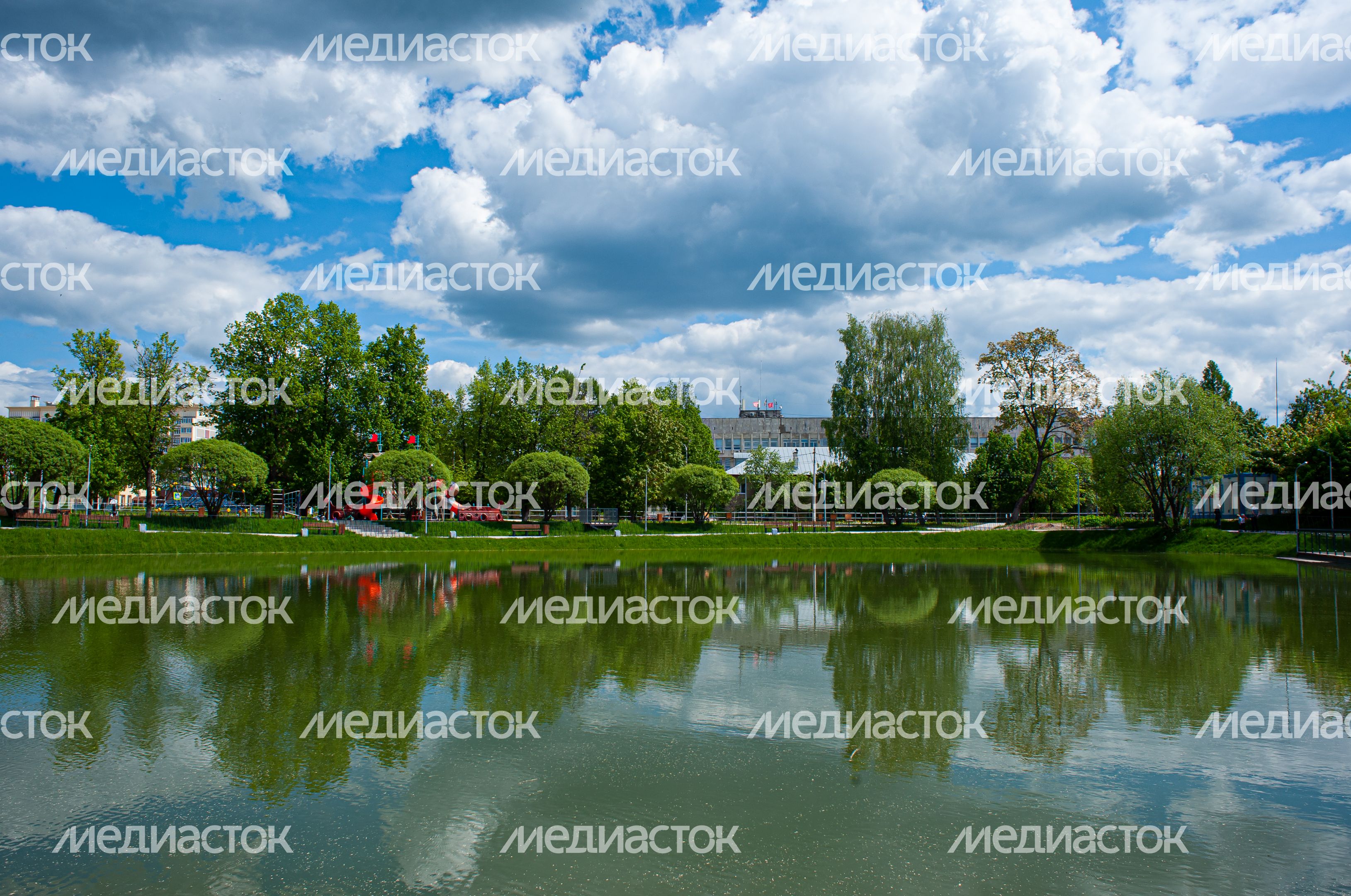 Весенние виды города Руза