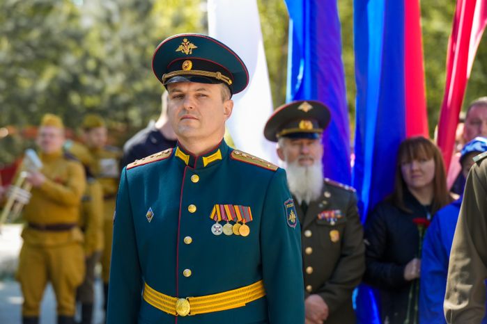 Зажжение Вечного огня в Королеве