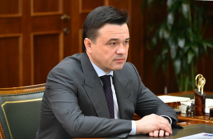 А. Воробьев провел рабочую встречу с главой Красногорского района