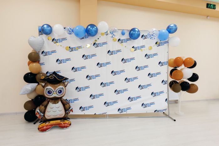 Актовый зал Наро-Фоминской средней школы №5 после капитального ремонта