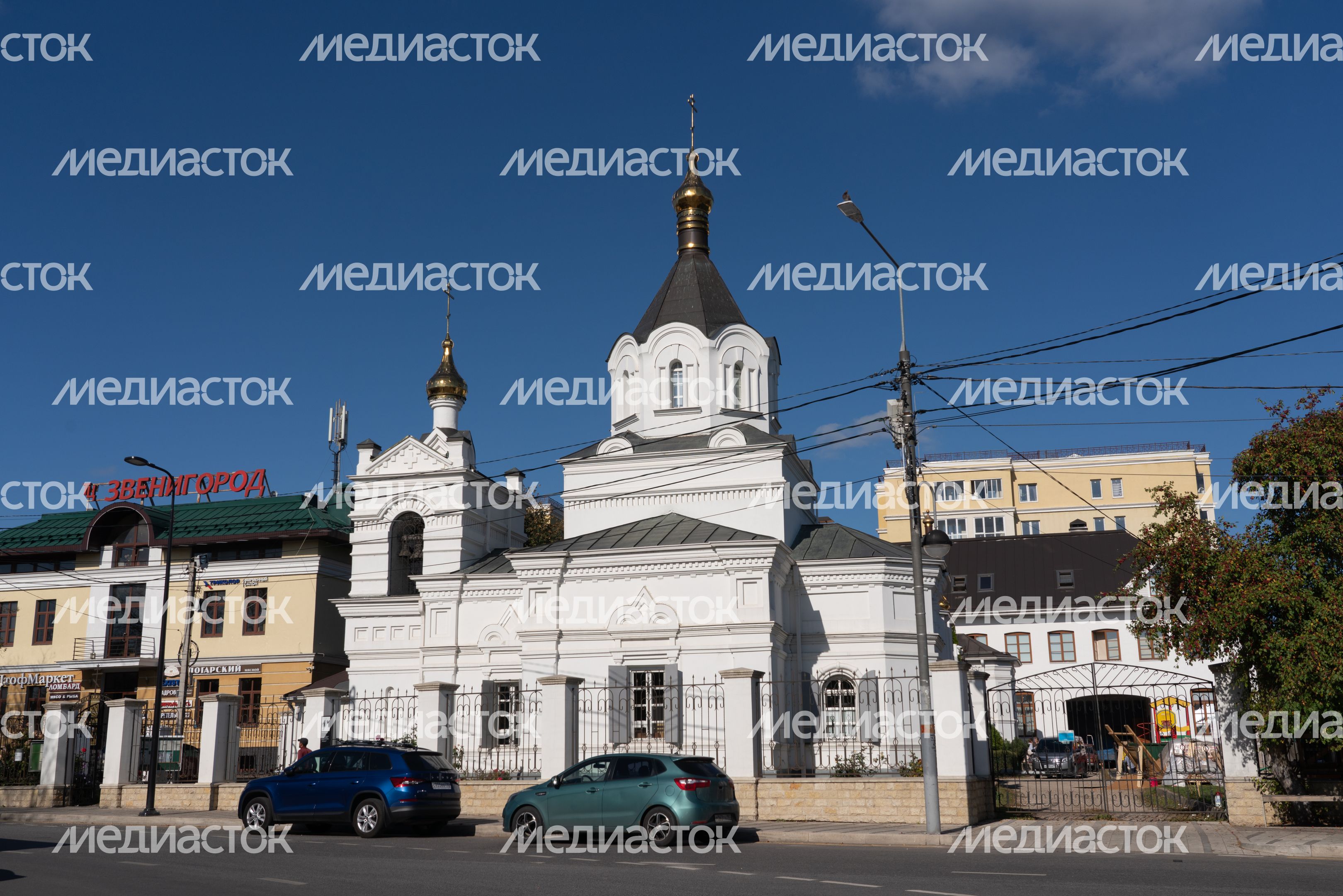 Звенигород. Церковь Александра Невского Звенигород. Церковь Александра Невского
