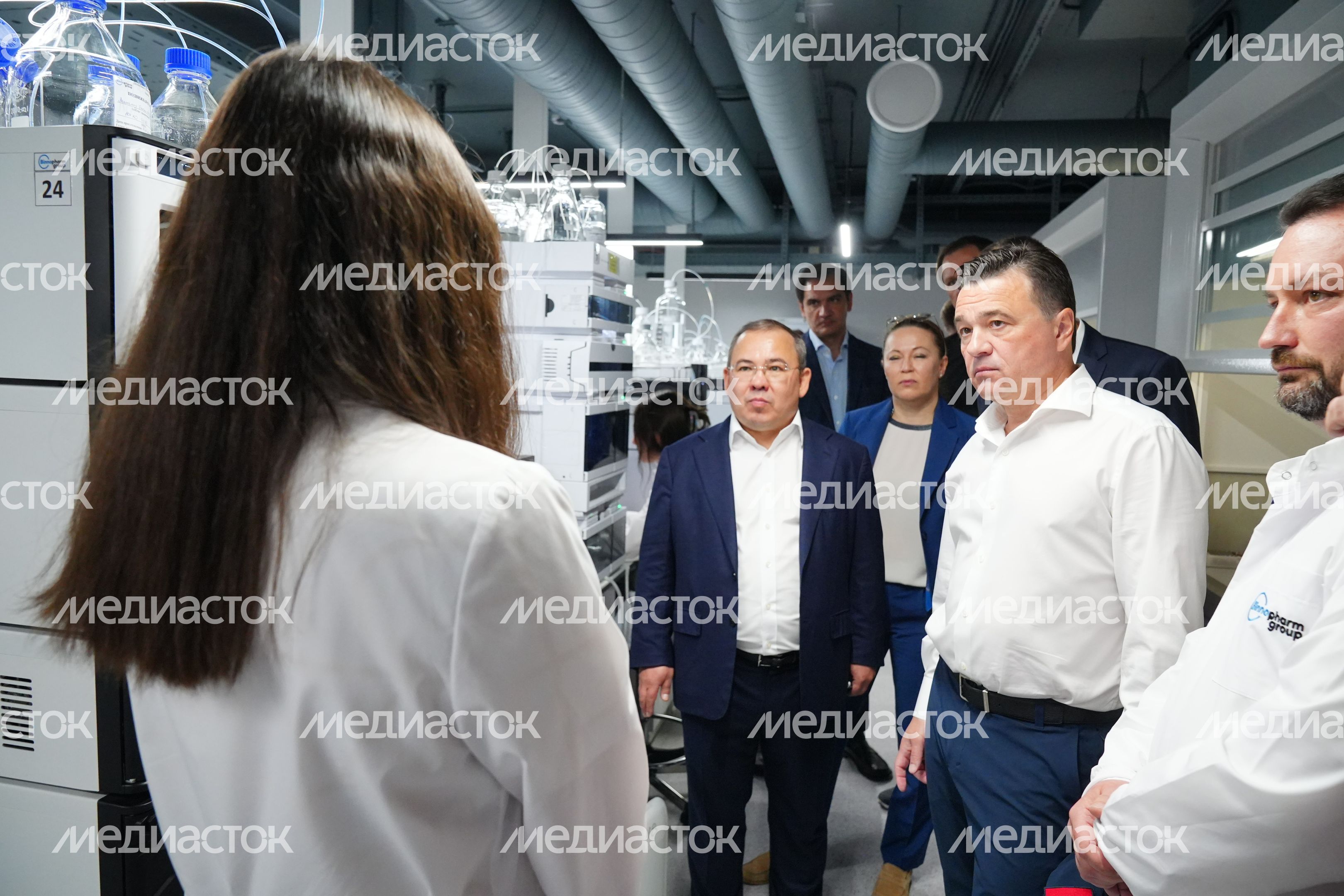 Губернатору представили проект развития R&D-Центра фармкомпании «Биннофарм Групп» в Красногорске
