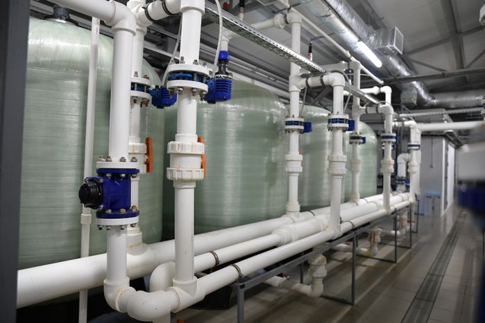 Обновленный водозабор на ул. Пушкинской в Дмитрове