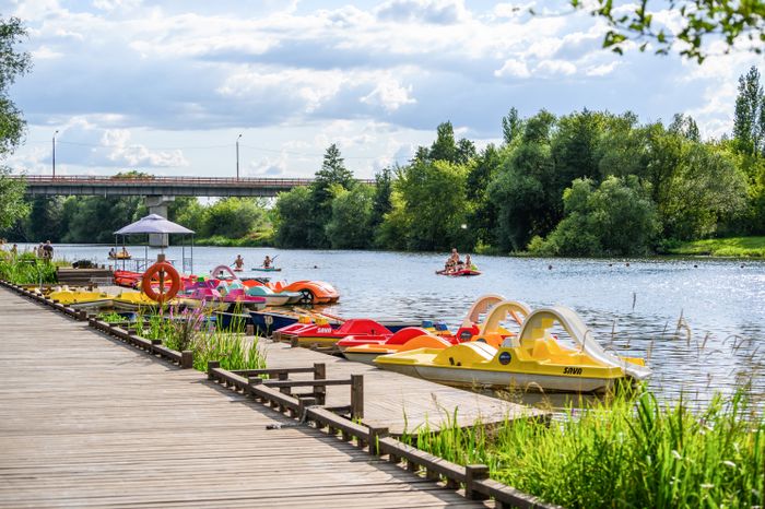 Городской пляж Зарайска