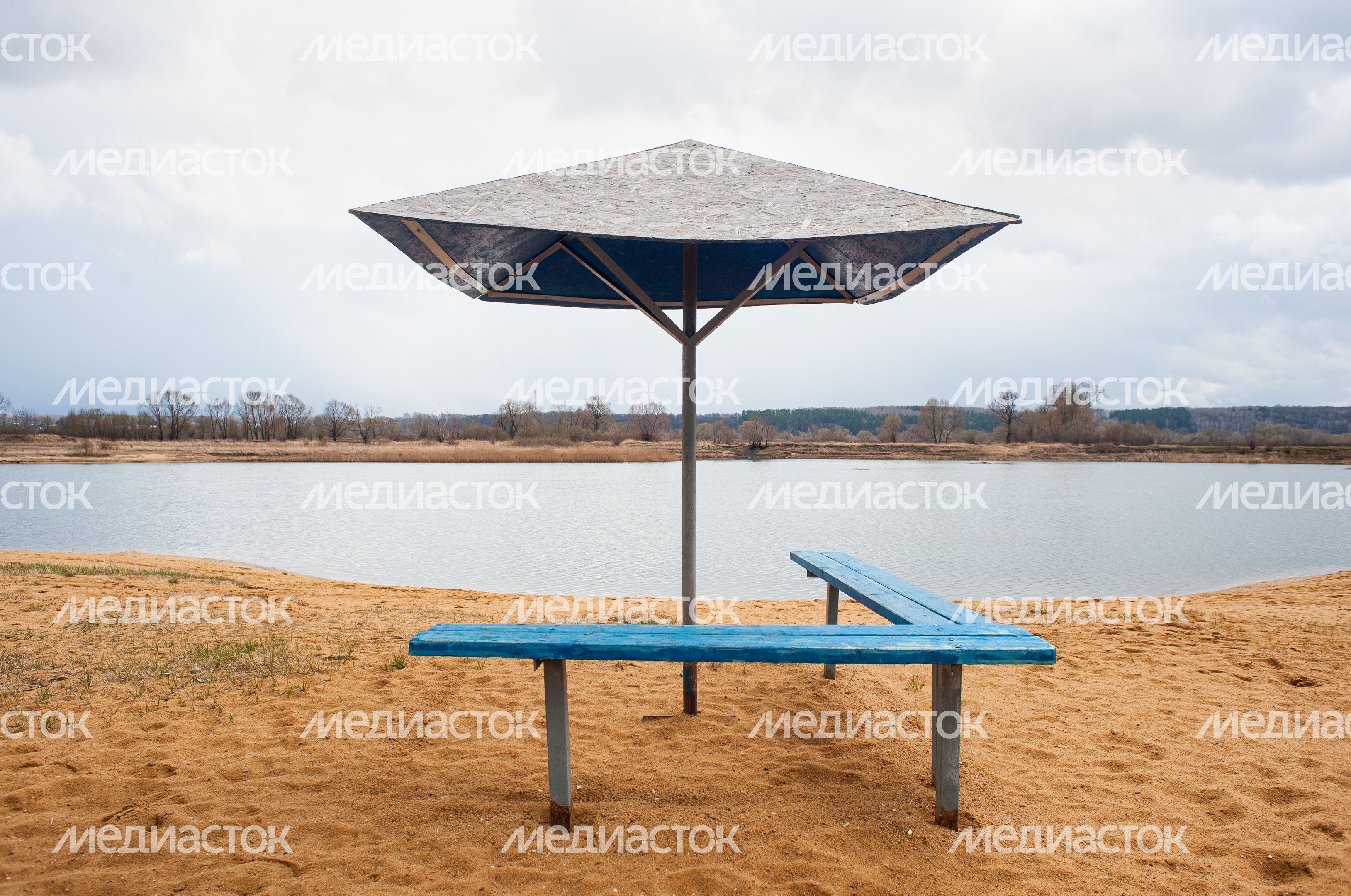 Весенние виды города Озёры