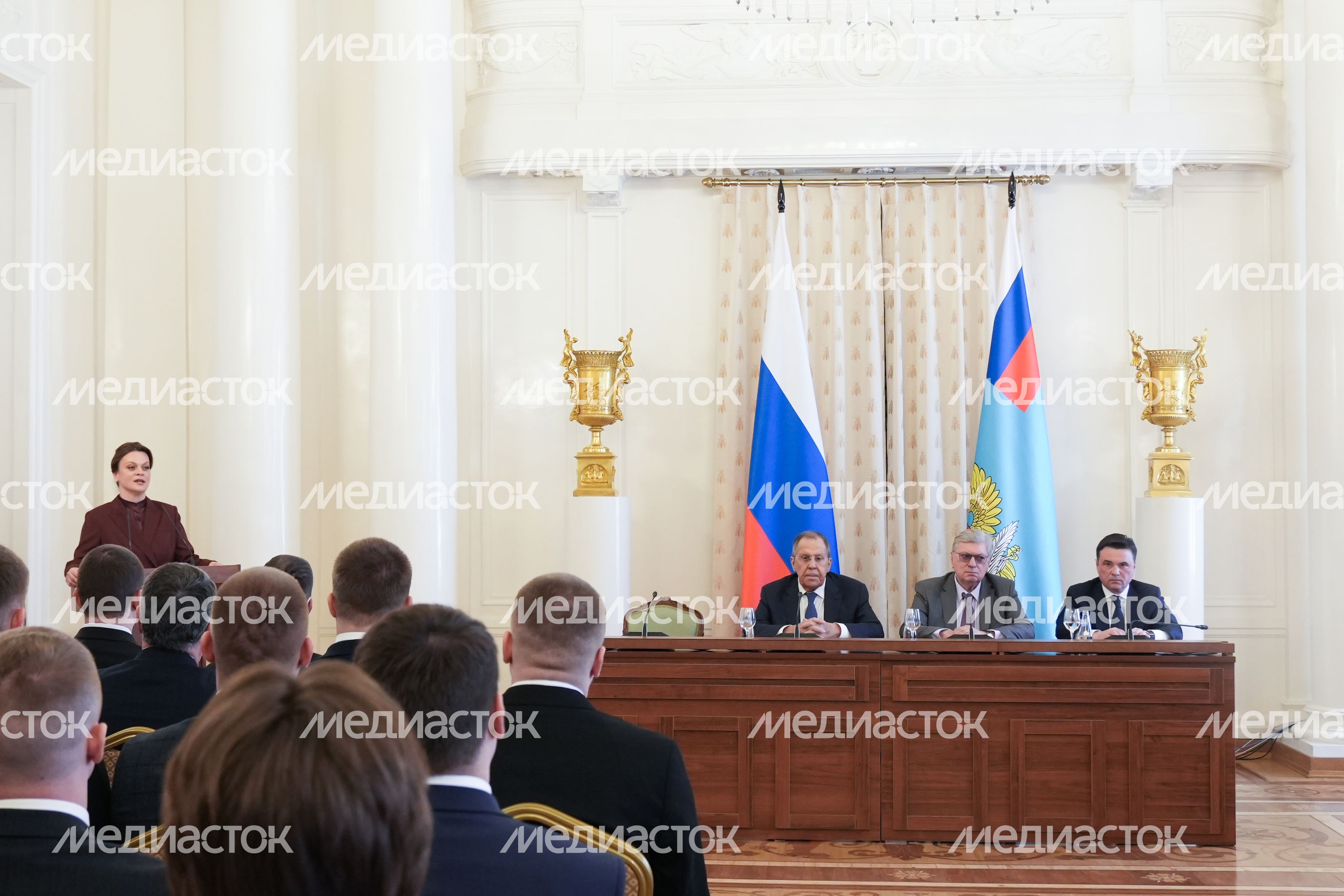 В МИДе вручили дипломы ветеранам СВО, прошедшим обучение для работы на госслужбе