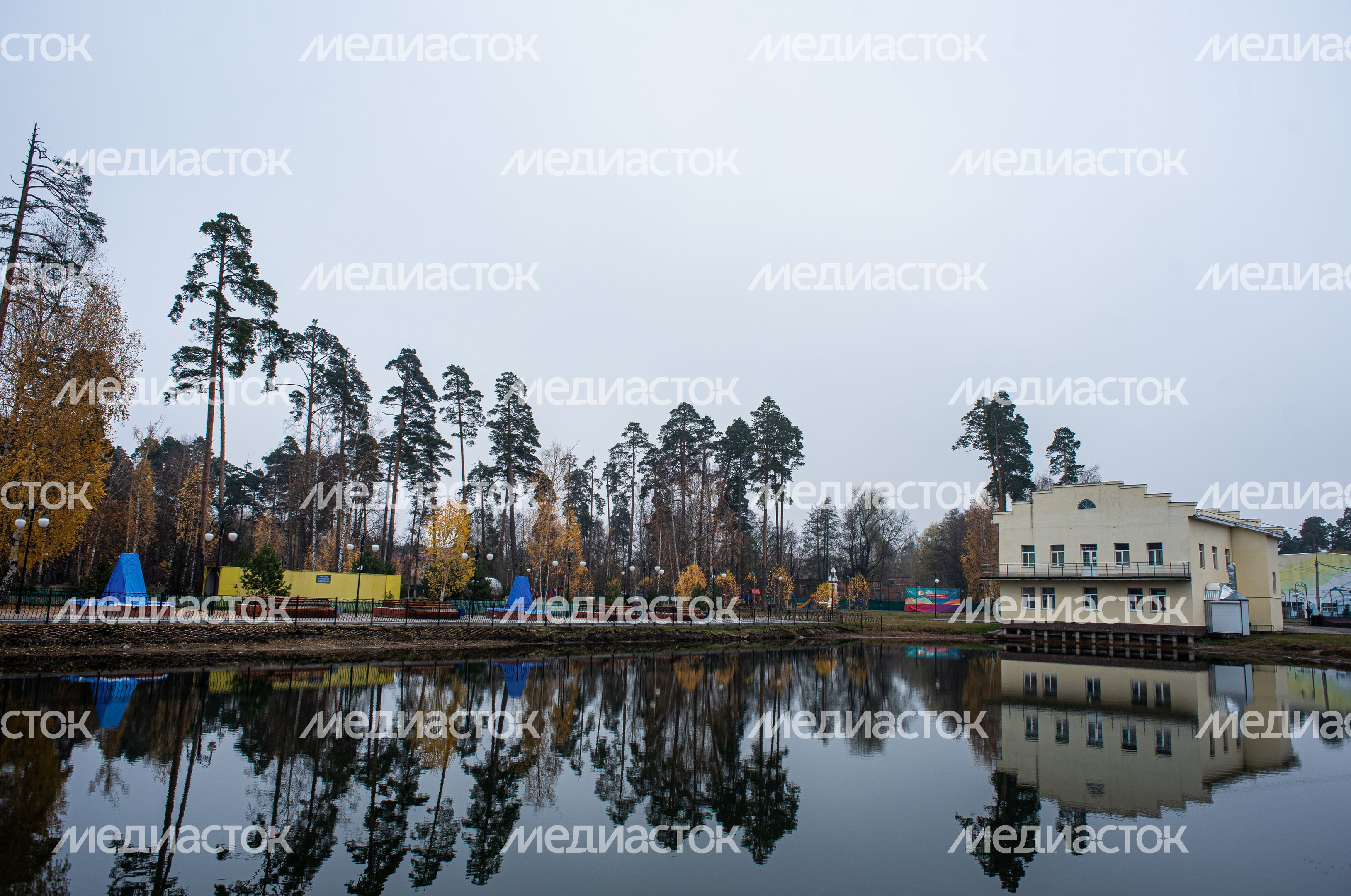 Осенние виды города Шатура