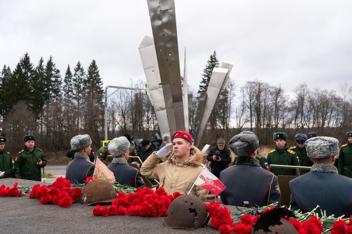 Торжественное мероприятие, посвященное подвигу 11 героев-саперов, в Волоколамском округе