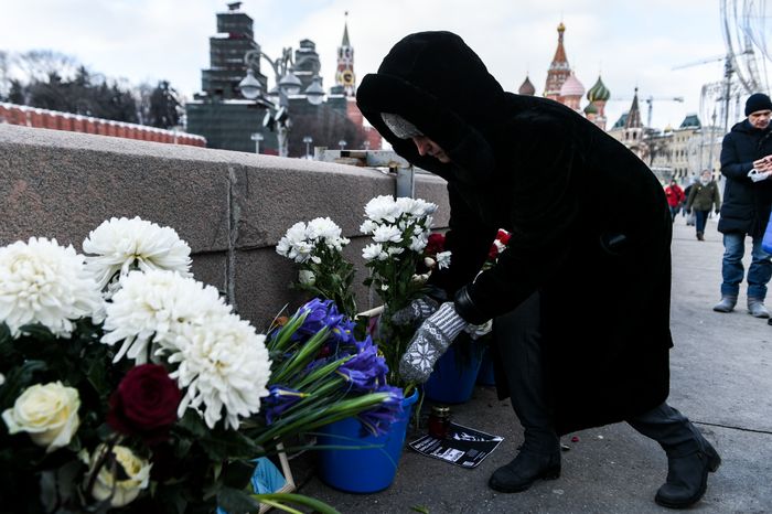 Марш памяти Бориса Немцова в Москве