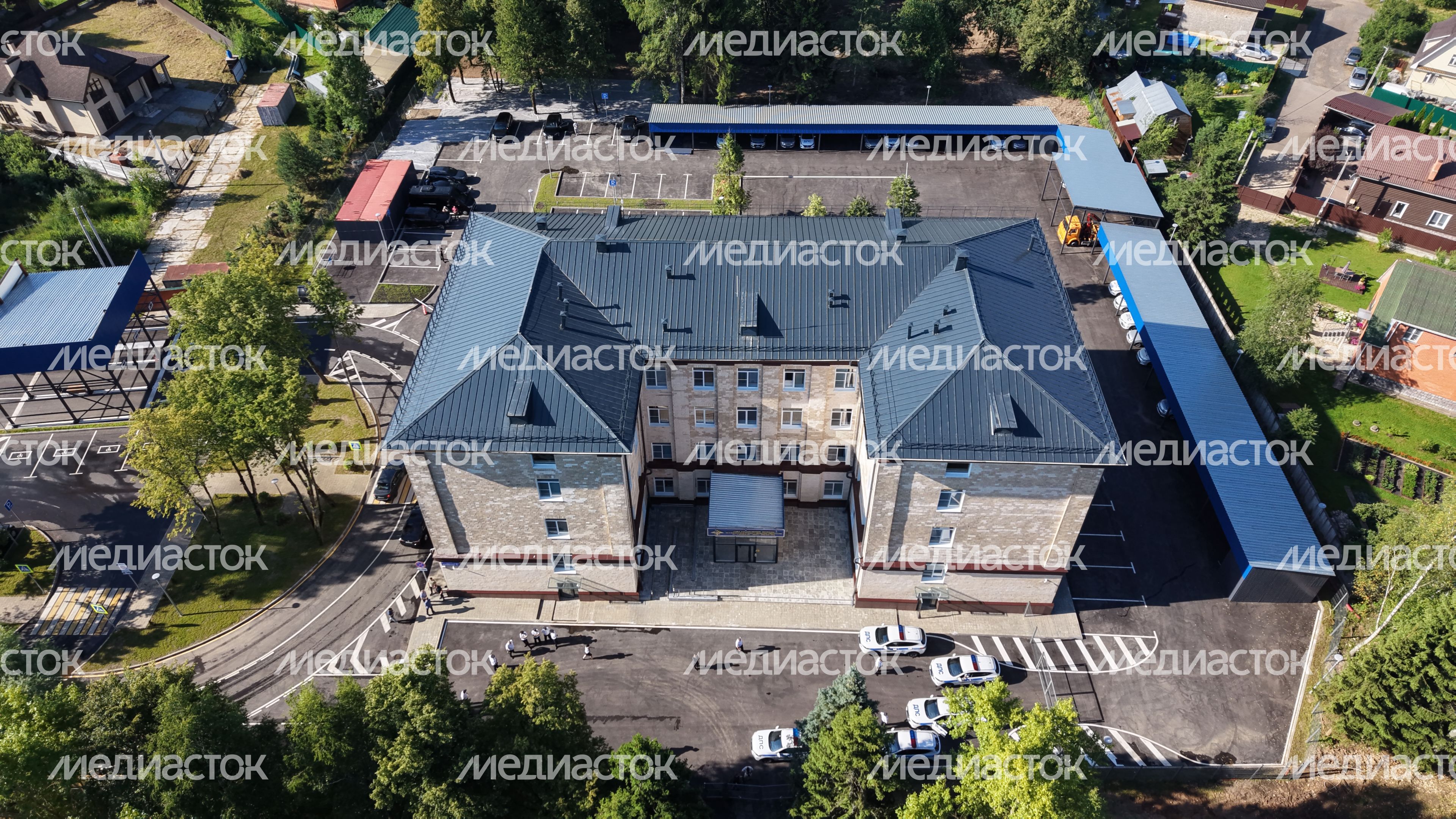Новое здание Госавтоинспекции УМВД России по г.о. Красногорск в Нахабино