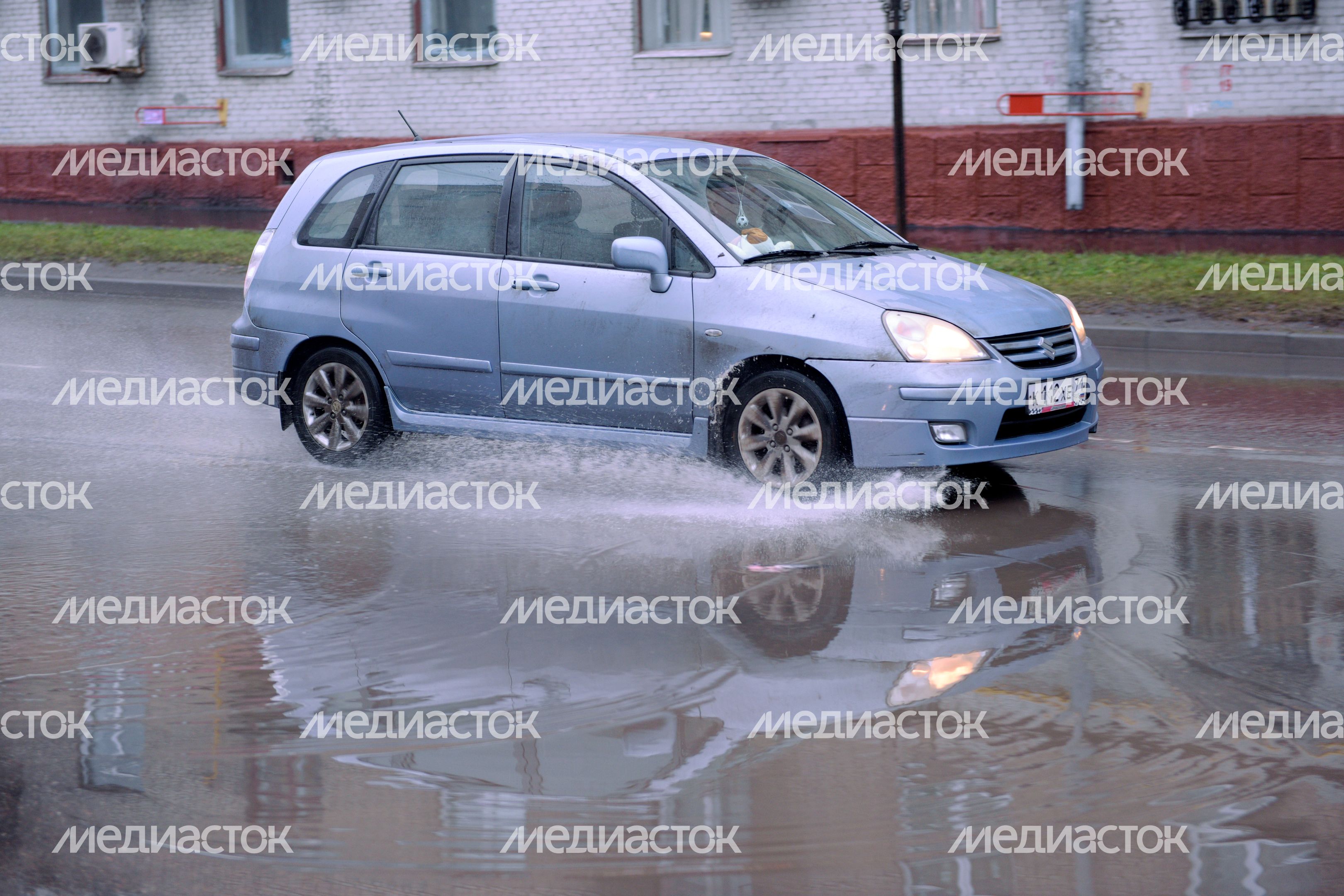 Дождь в Москве