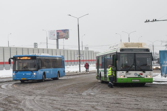 Подтопление станции метро Окружная на севере Москвы