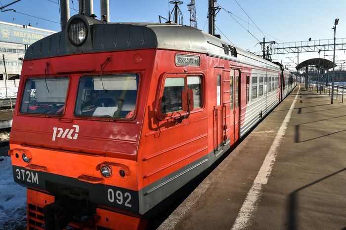 Электричка в Клину