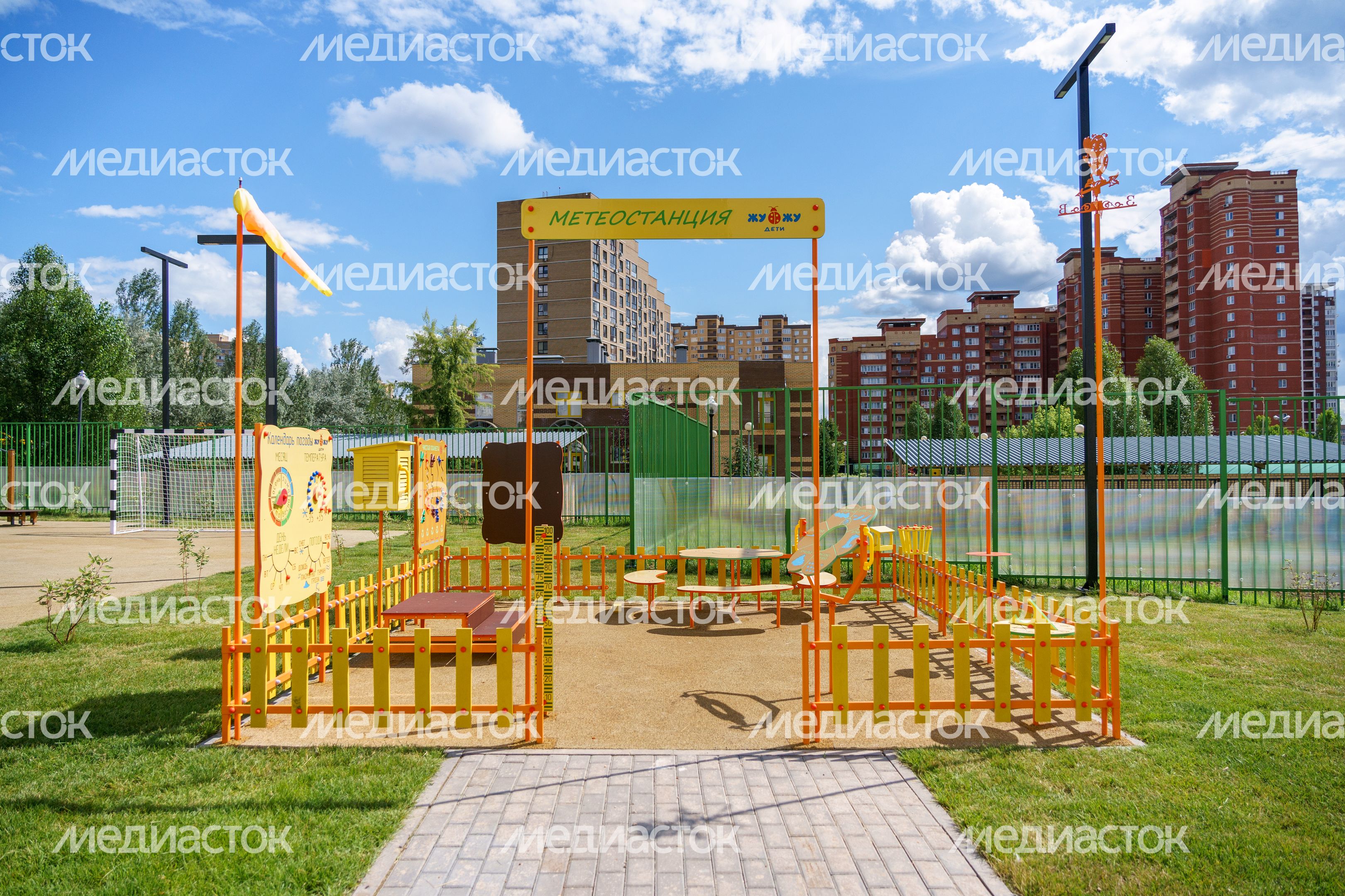 Детский сад "Ромашка" в Мытищах готовится принять 250 детей