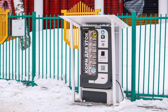 Красногорский городской парк зимой