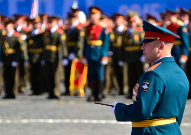 Генеральная репетиция парада Победы на Красной площади