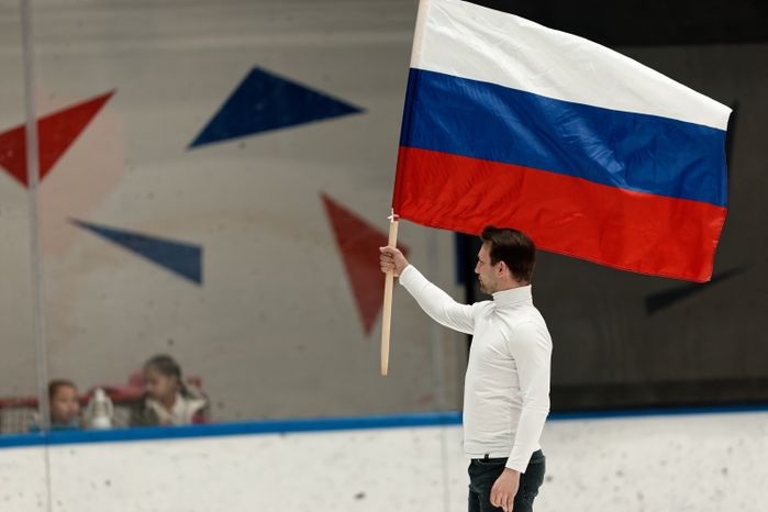 Хоккейный матч ко Дню Победы в Красногорске