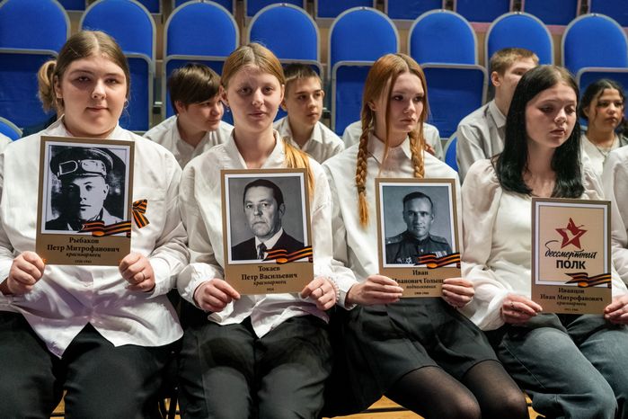 Спектакль «Нашим землякам посвящается...» ко Дню Победы в поселке Большевик округа Серпухов