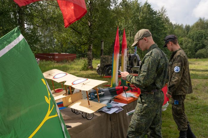 Чехов. День ВДВ на аэродроме ДОСААФ