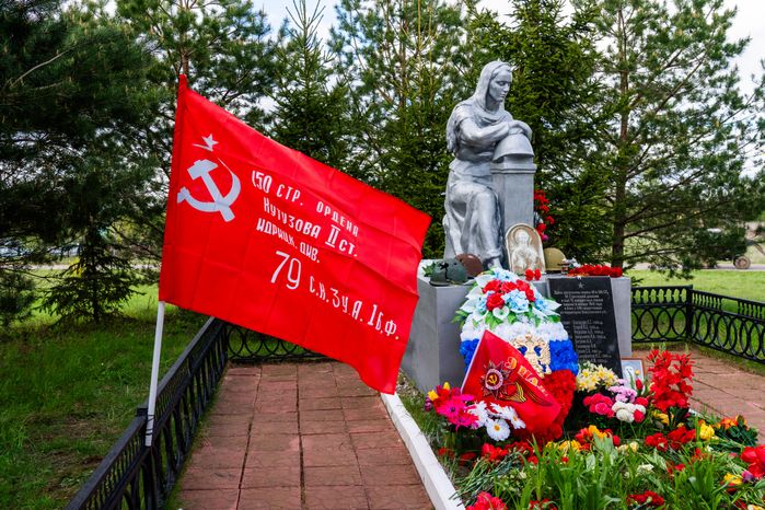 Братская могила в деревне Облянищево Можайского округа