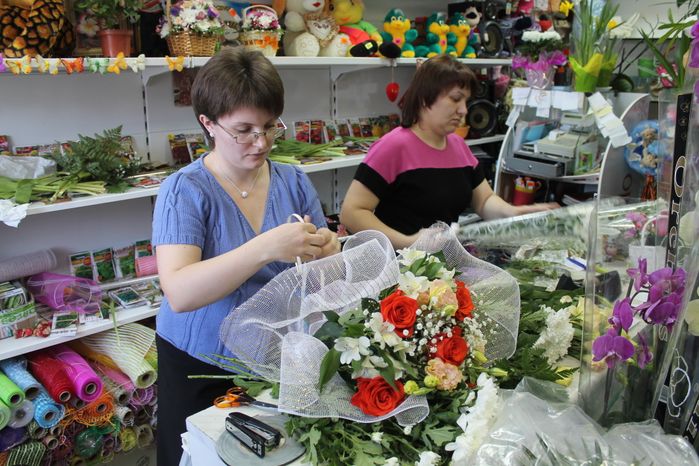 Цветочный магазин в Озерах