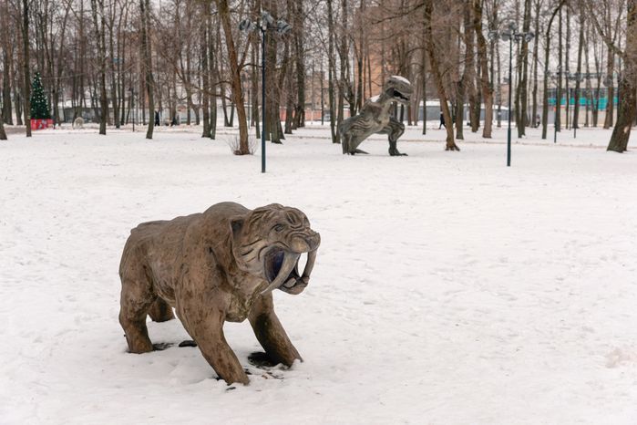 Комсомольский парк в Серпухове