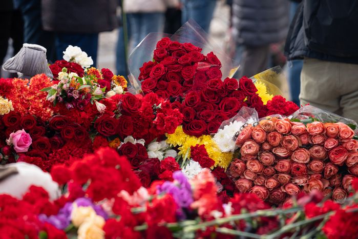 Мемориал памяти погибших в «Крокус Сити Холле» в Красногорске