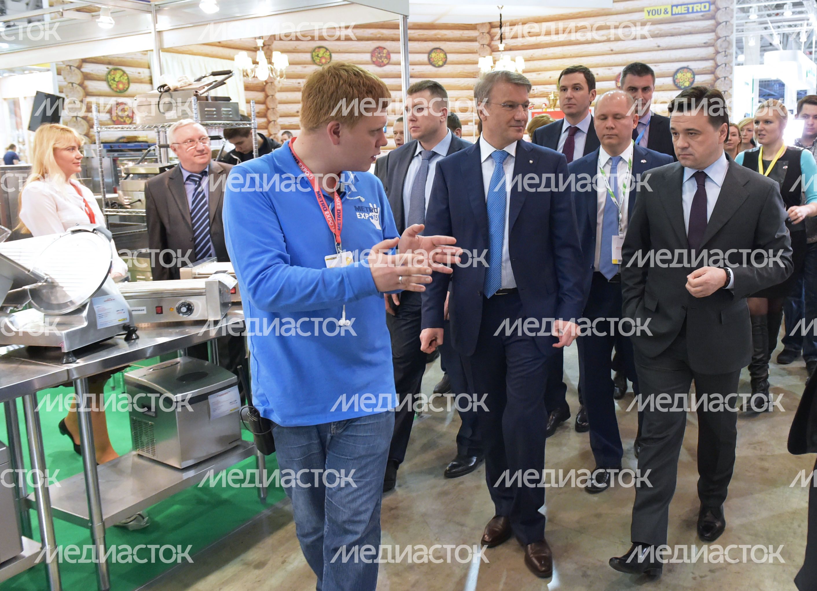 А. Воробьев посетил выставку «МЕТРО ЭКСПО – 2015»