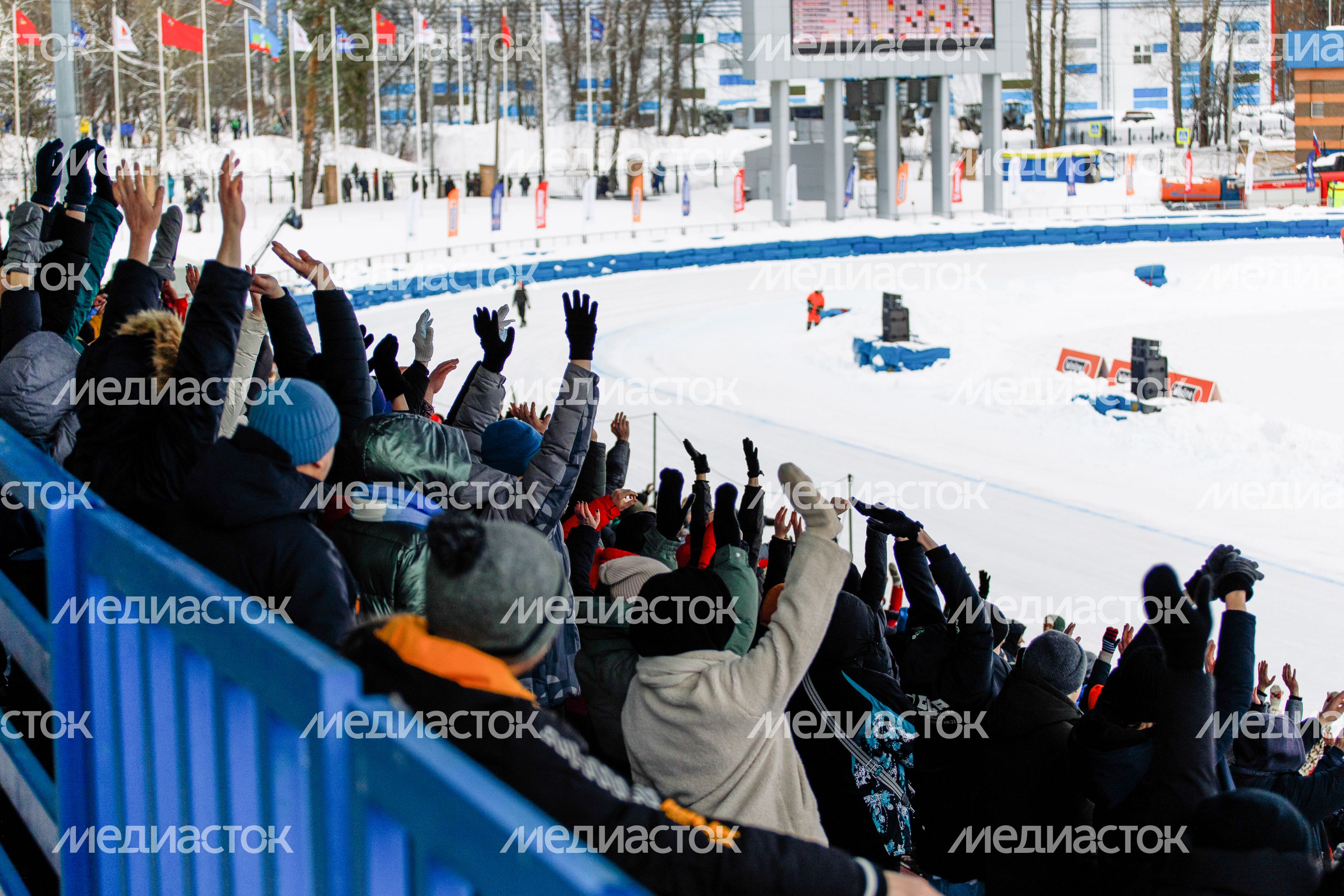 Красногорск. VI этап личного чемпионата России по гонкам на льду