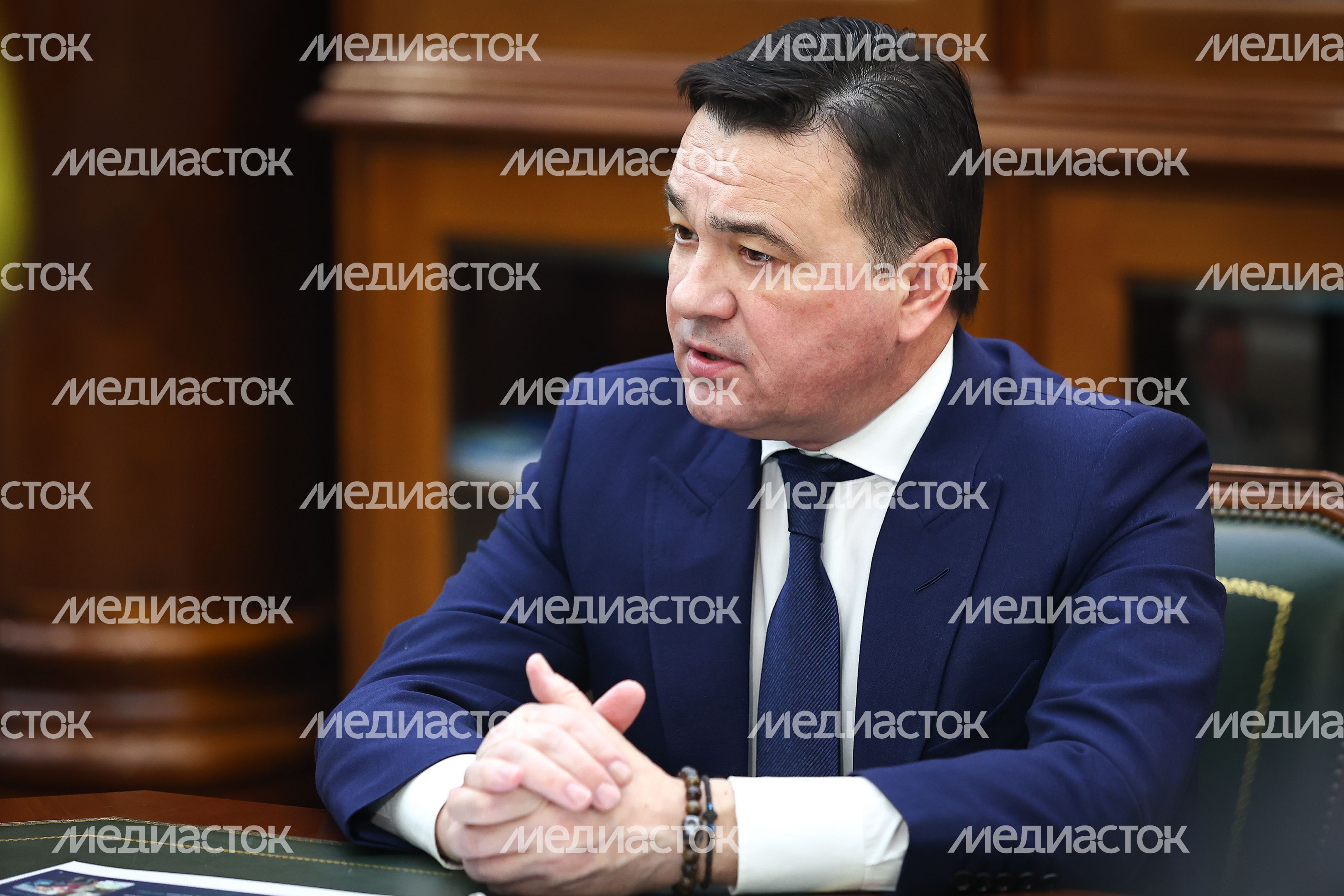 Рабочая встреча Губернатора Подмосковья с Главой Орехово-Зуевского городского округа