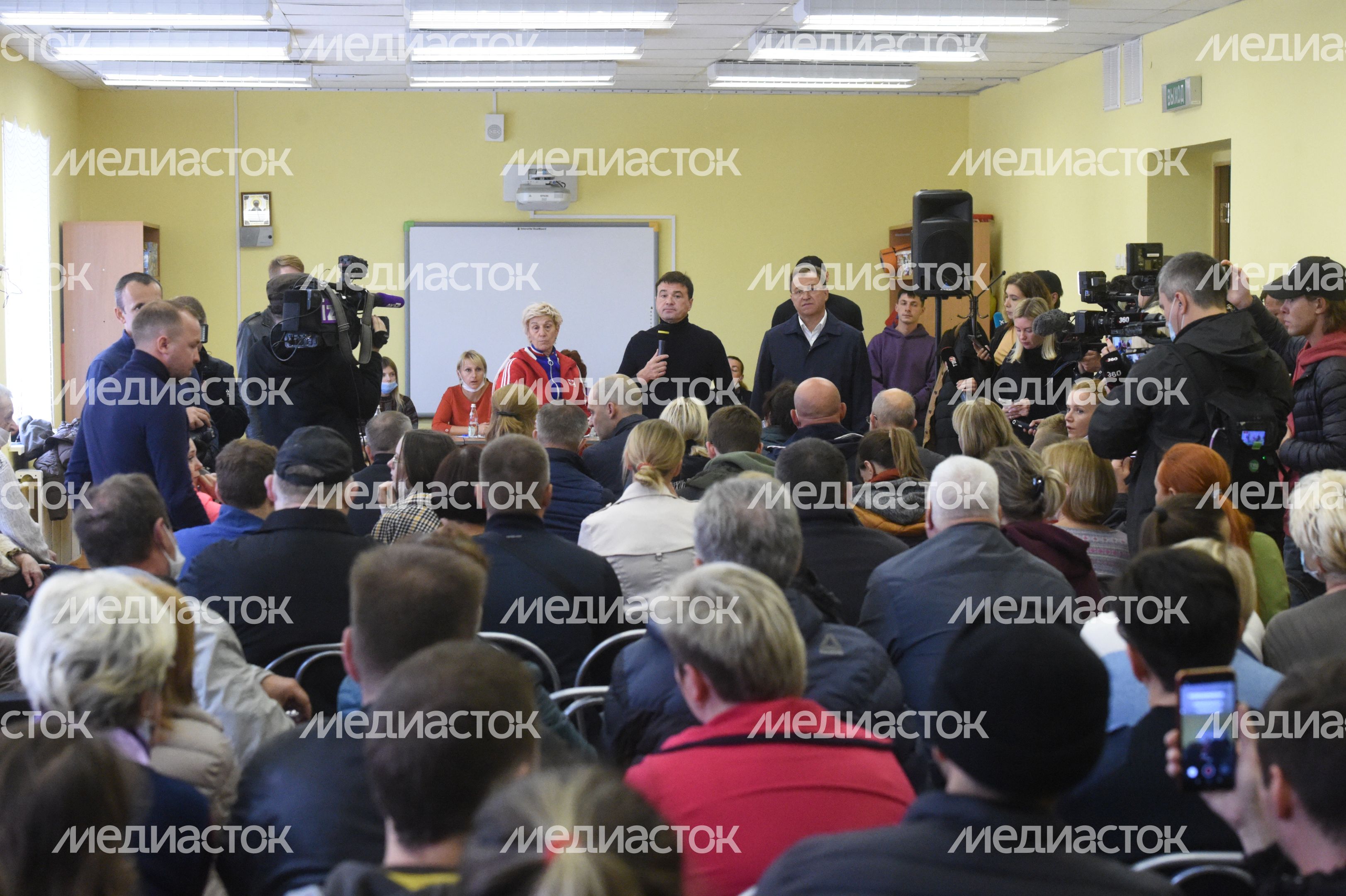 Кадры с места взрыва газа в жилом доме в Ногинске