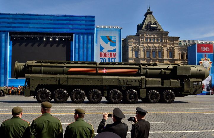 Генеральная репетиция парада Победы на Красной площади