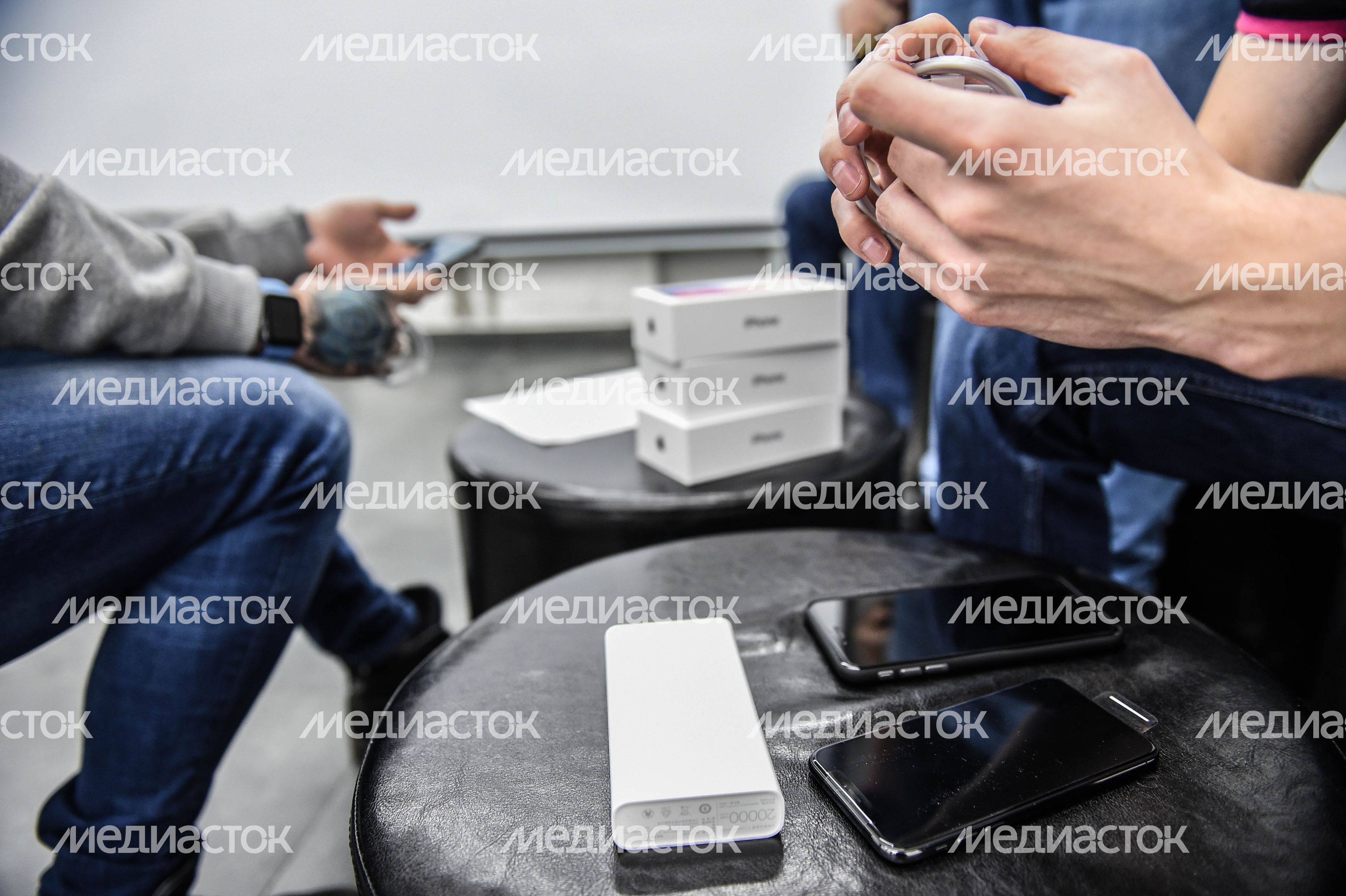 Старт продаж iPhone X в Москве