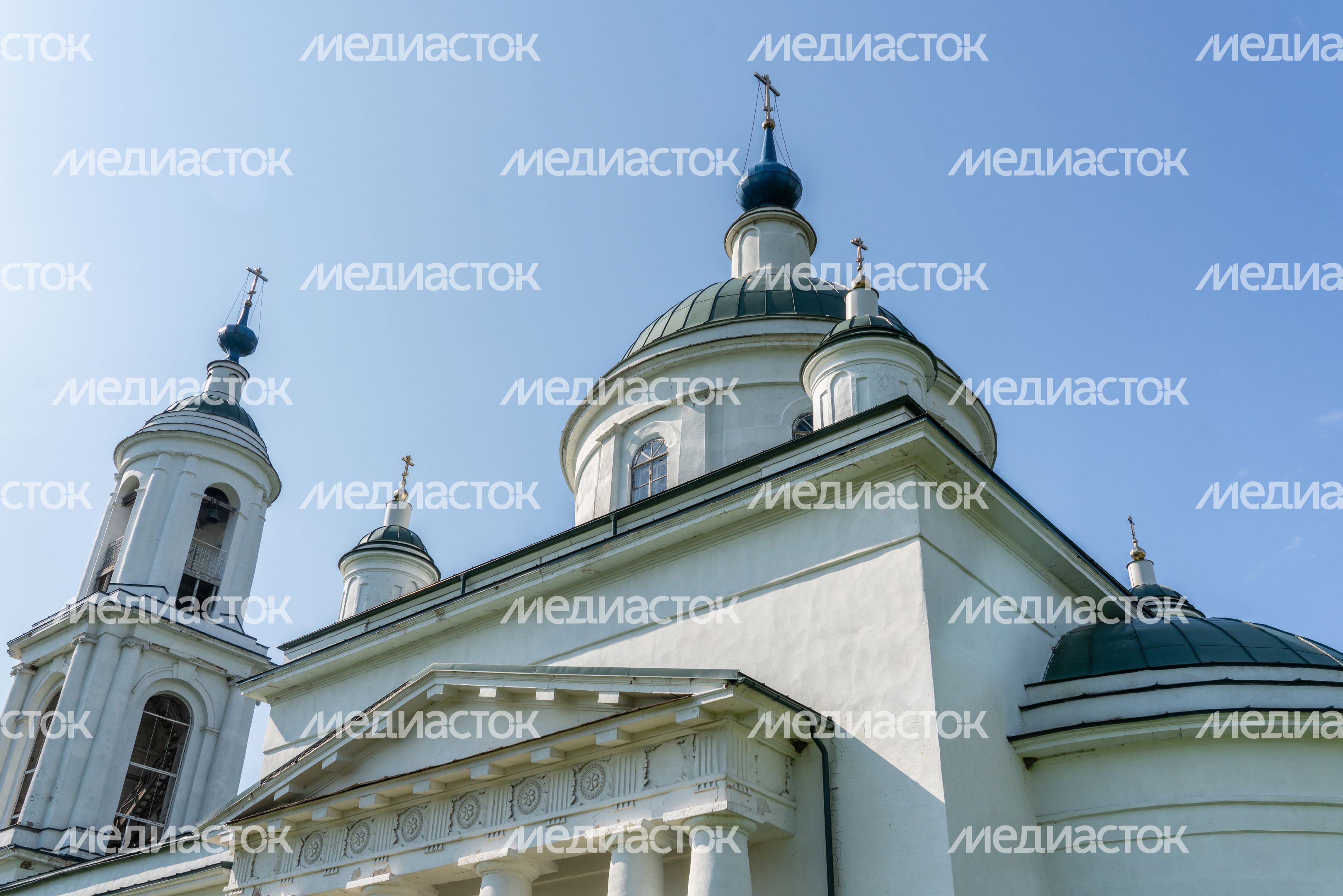 Храм Вознесения Господня в селе Борщево округа Клин Храм Вознесения Господня в селе Борщево округа Клин
