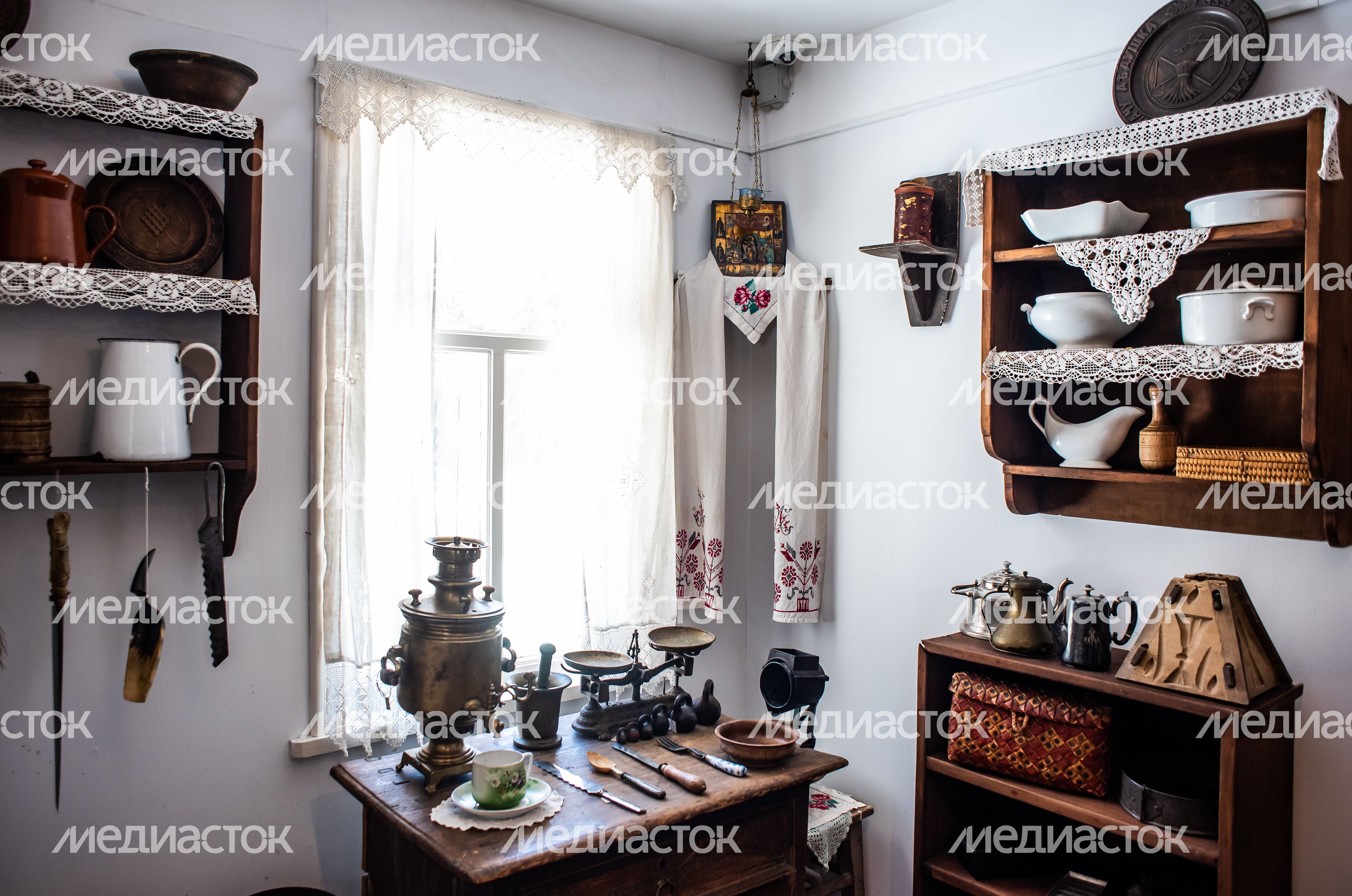 Зимние виды усадьбы Шахматово