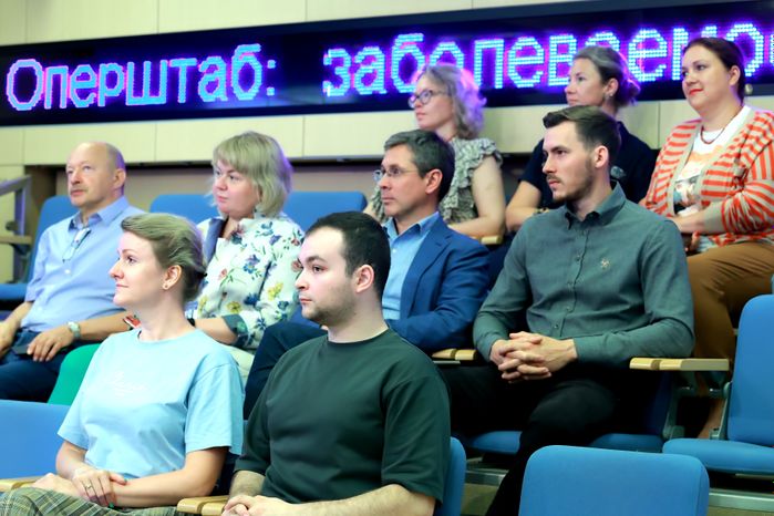 Андрей Воробьев вручил Дмитрию Киселеву Орден «За заслуги перед Московской областью» I степени