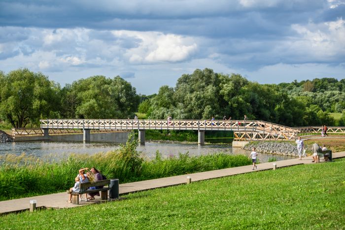 Городской пляж Зарайска