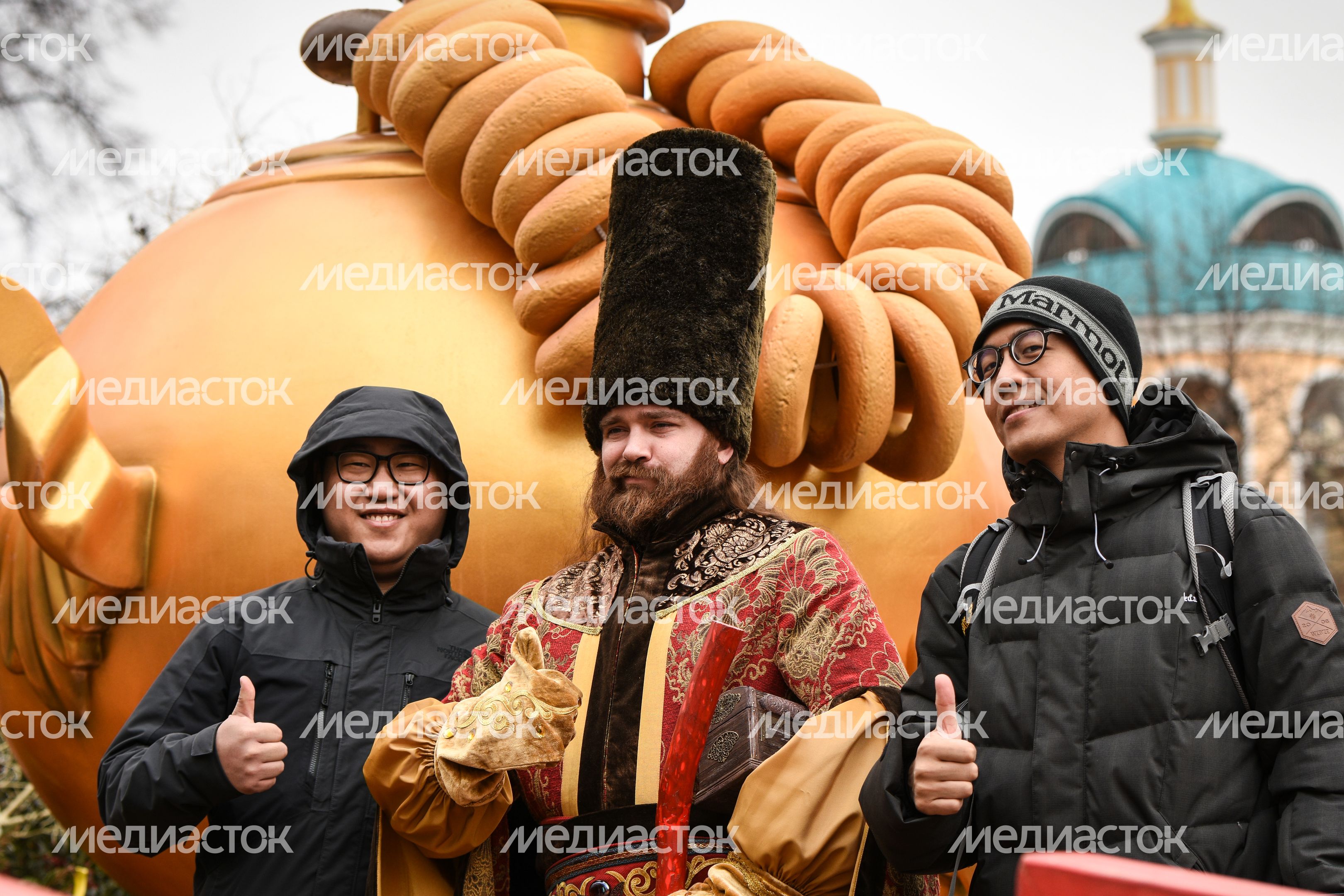Открытие фестиваля «Московская Масленица»