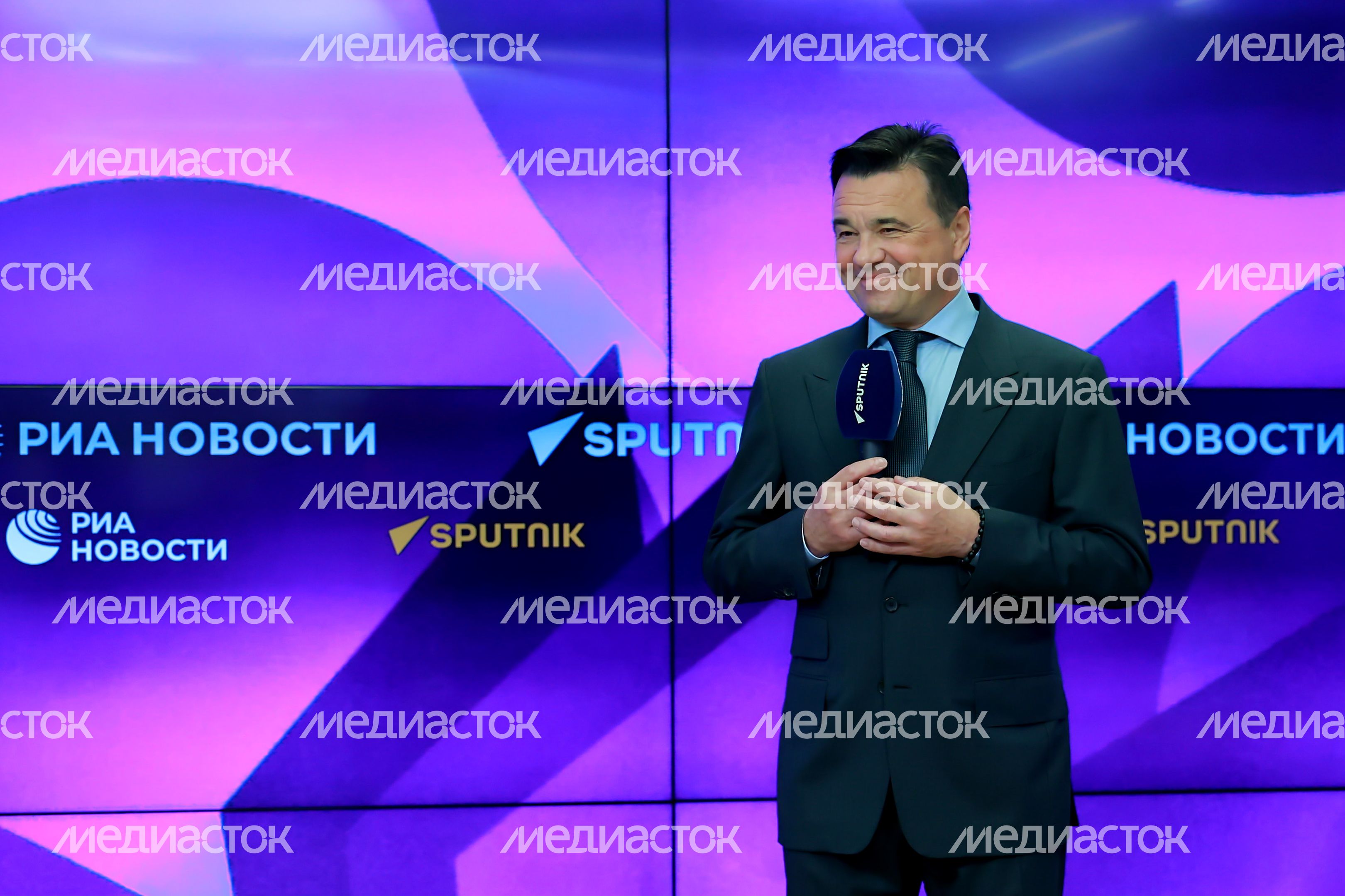 Андрей Воробьев вручил Дмитрию Киселеву Орден «За заслуги перед Московской областью» I степени