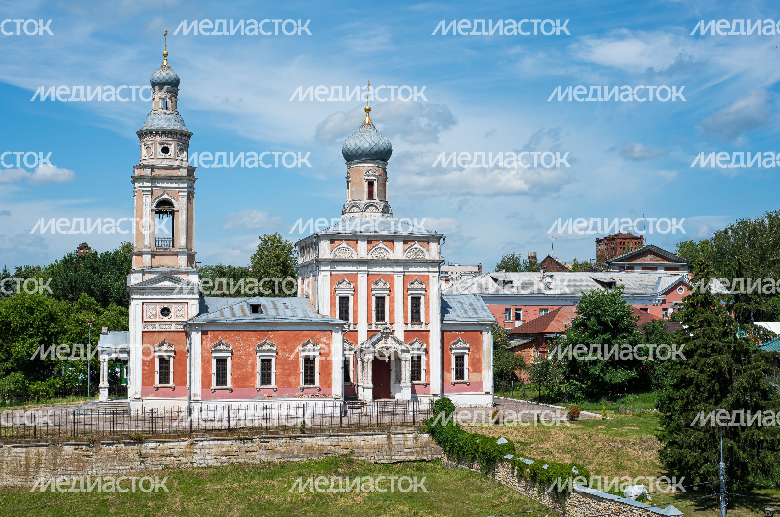 Летние виды города Серпухов
