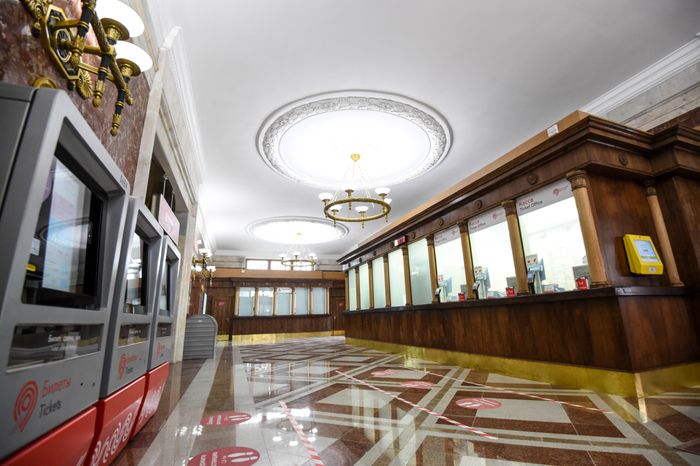 Открытие станции «Смоленская» Арбатско‑Покровской линии метро после реконструкции