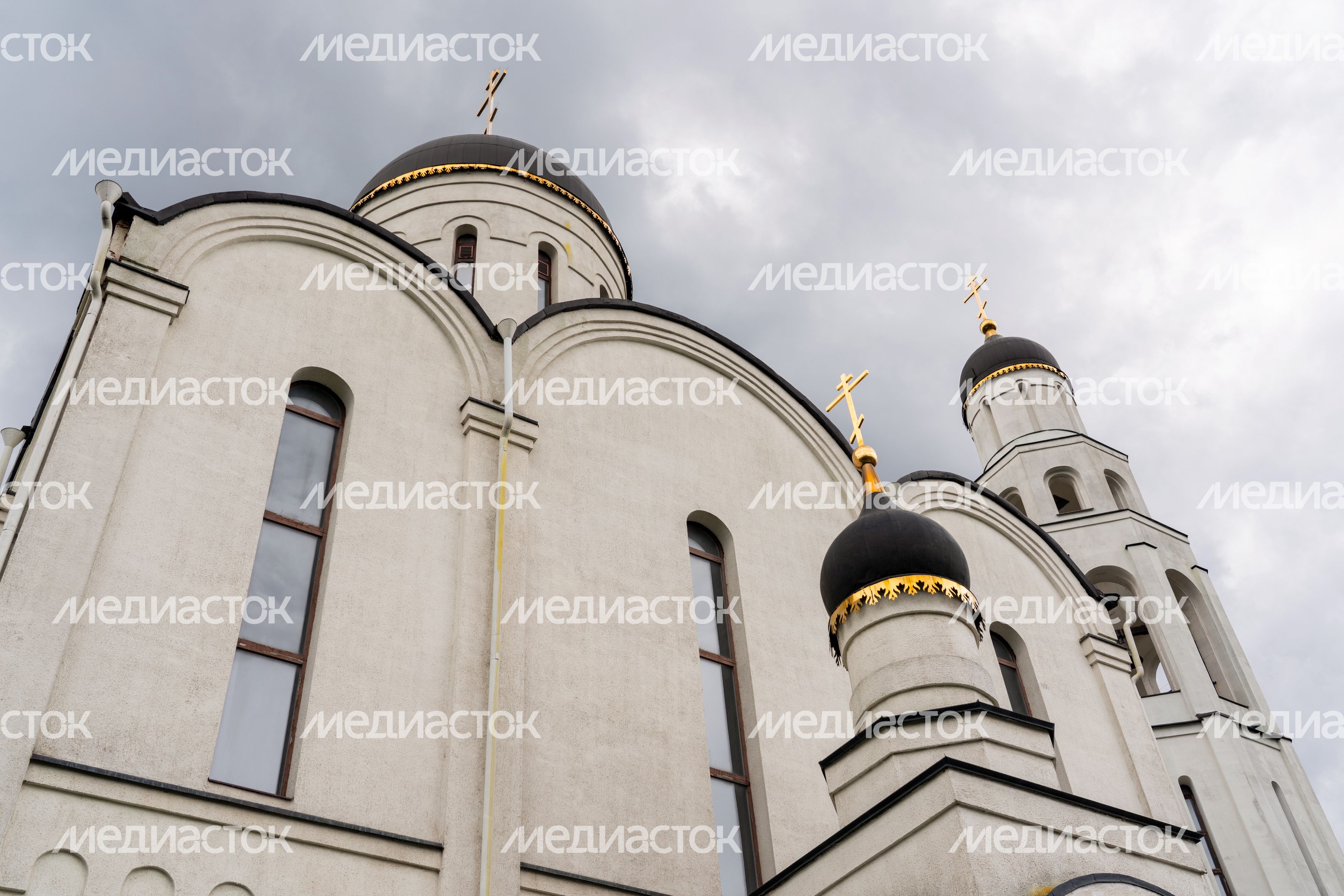 Храм во имя святого пророка Божия Илии в городе Апрелевка Наро-Фоминского округа