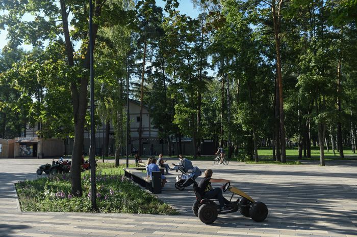 Парк Пехорка в Балашихе после реконструкции