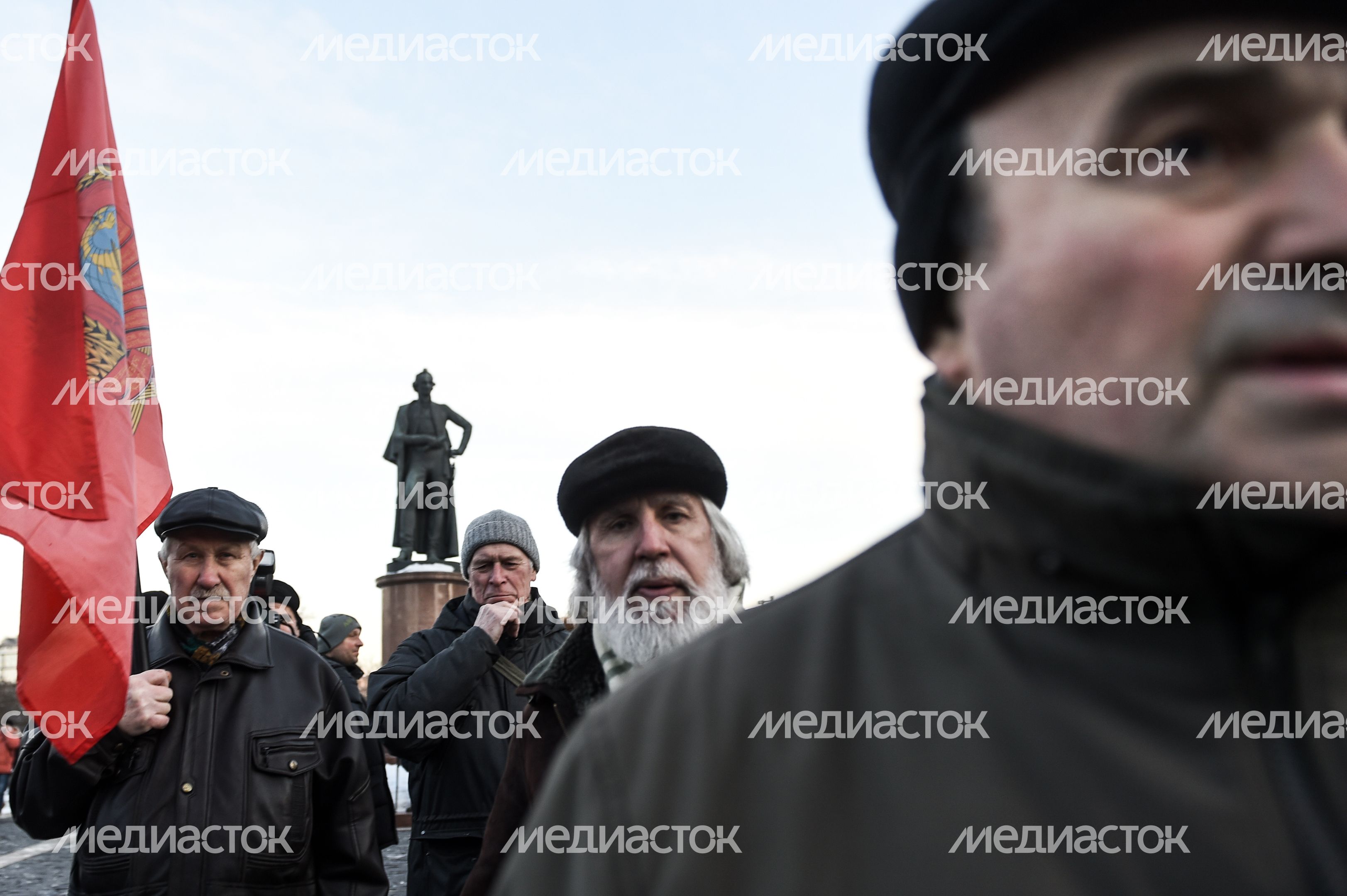 Митинг, приуроченный к выборам президента России, прошел в Москве