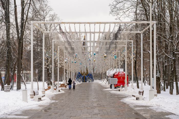 Городской парк в Истре