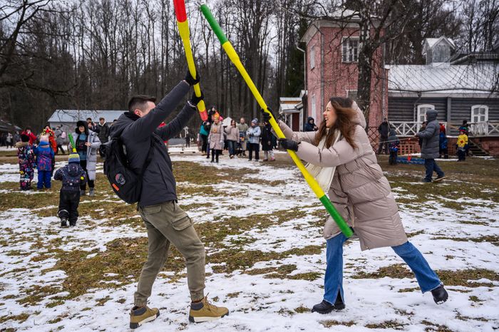 Празднование Масленицы в Муранове