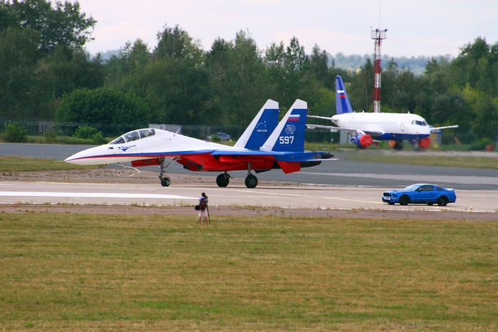 Авто-авиа шоу «Форсаж» в Жуковском